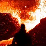 Моделирование вулканических выбросов и геологических процессов